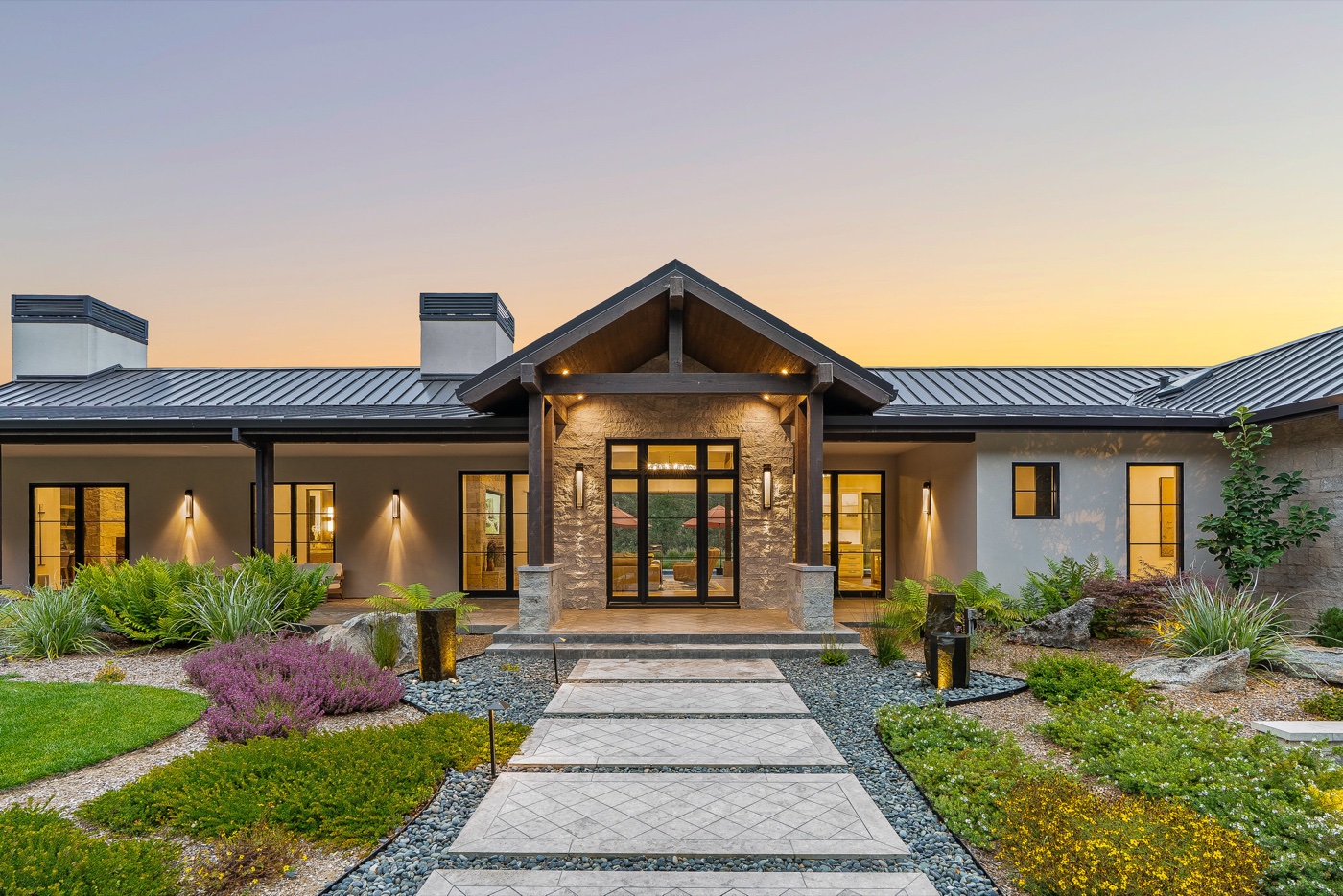 Twilight exterior